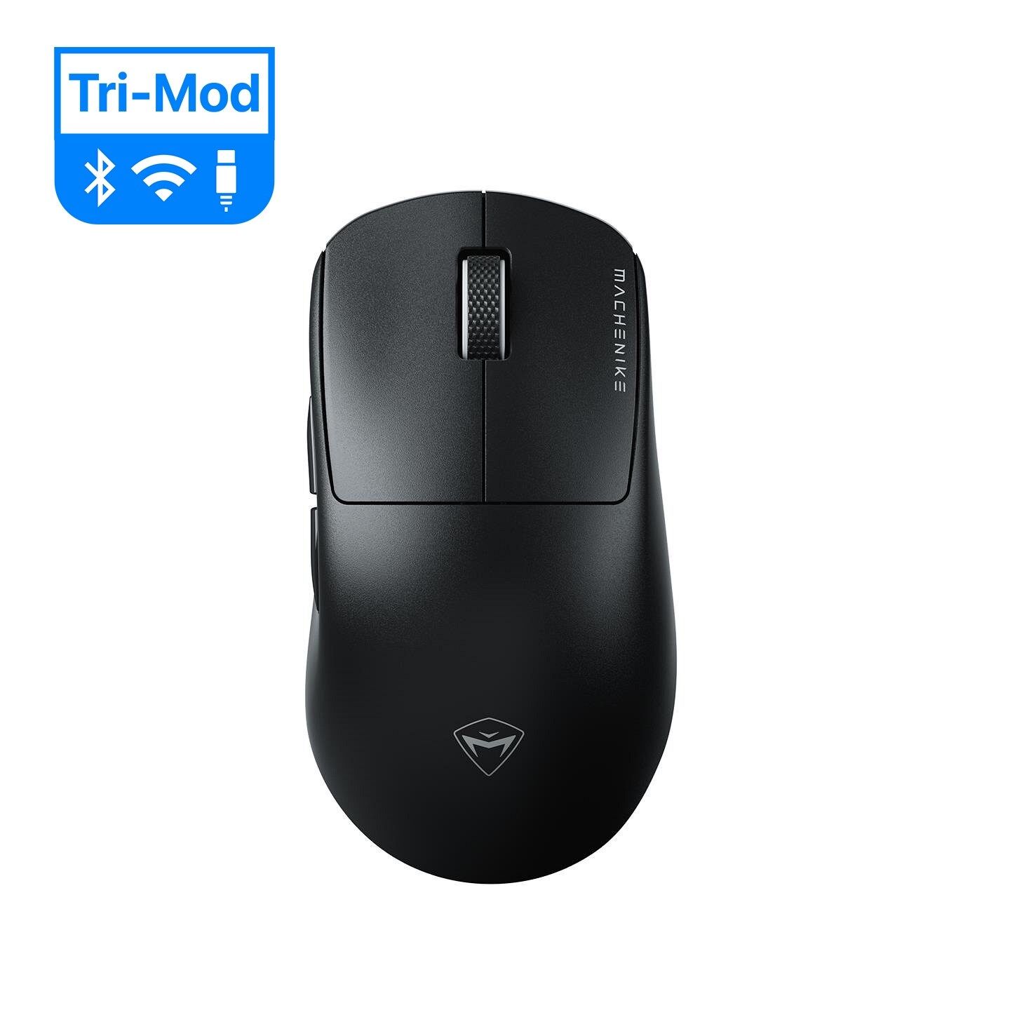 Machenike L7 Mix Tri-Mode 3395 Siyah 26000DPI Ultralight 55Gr RGB Gaming Mouse