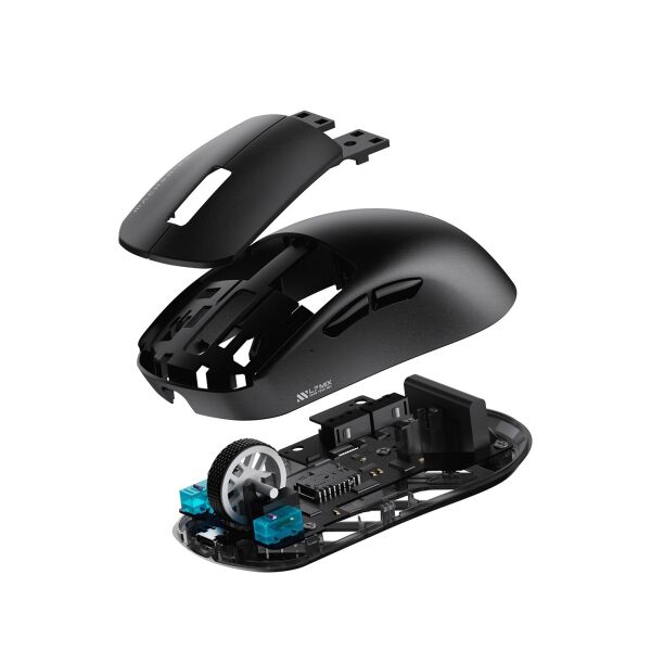 Machenike L7 Mix Tri-Mode 3395 Siyah 26000DPI Ultralight 55Gr RGB Gaming Mouse