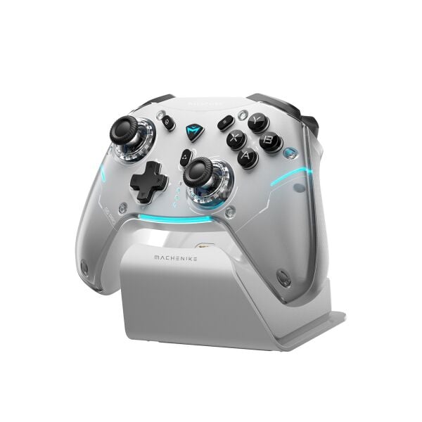 Machenike G5 Pro Max Special Edition Tri-Mode Gri Charging Dock PC Gamepad