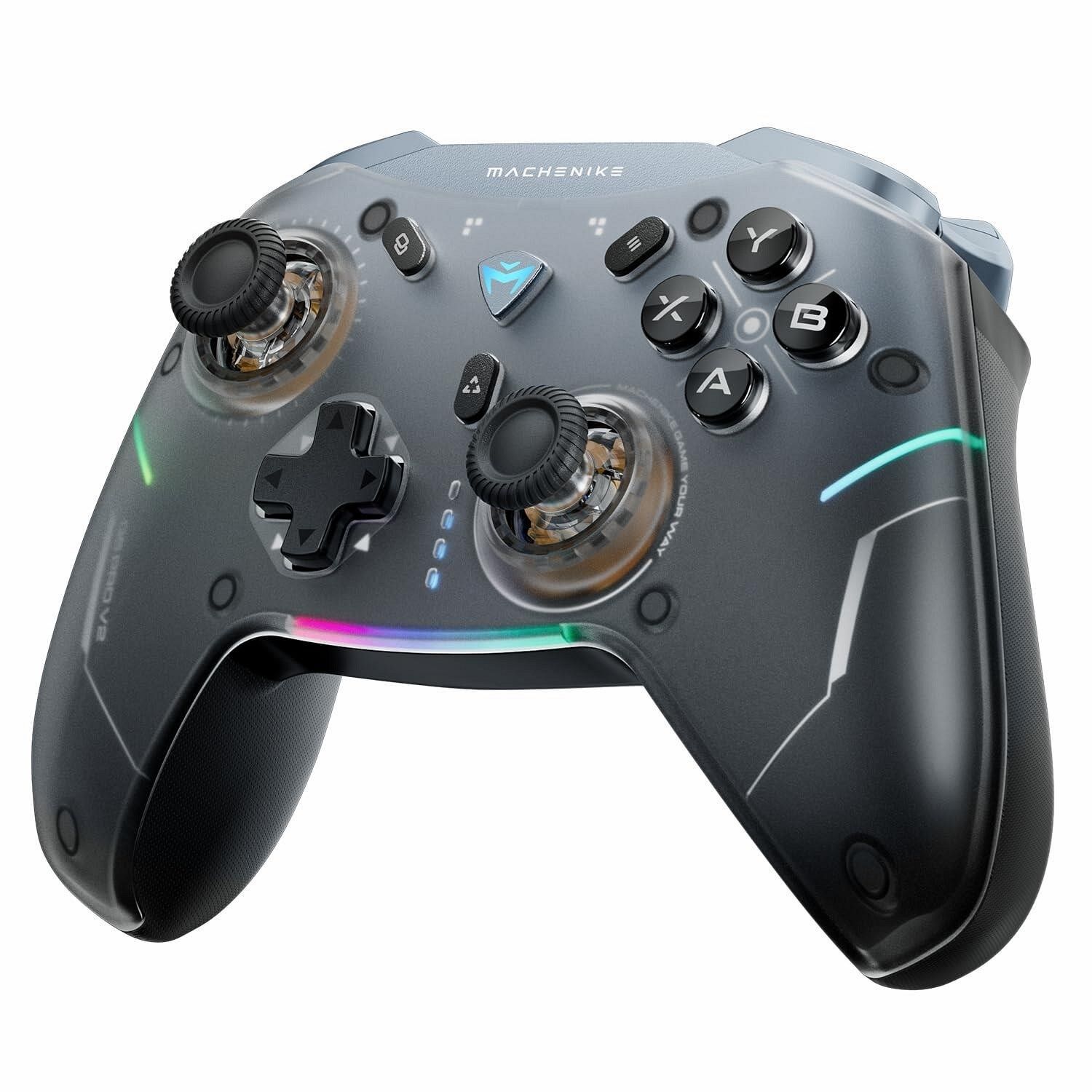 Machenike G5 Pro V2 Tri-Mode RGB Siyah PC Gamepad