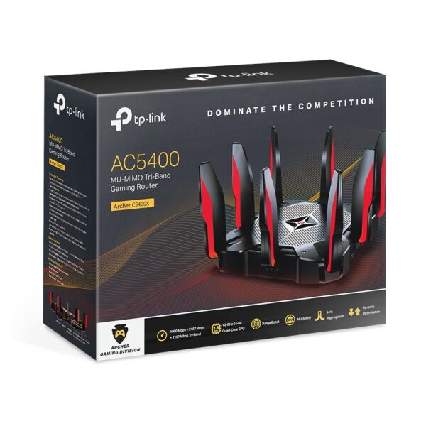 TP-Link Archer C5400X 8 Port 5300 Mbps Router