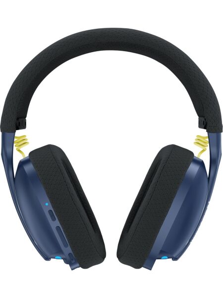 REDRAGON H878 SKULD PRO TRI-MODE KABLOSUZ 7.1 SURROUND AYDINLATMALI GAMING KULAKLIK MAVI-SIYAH