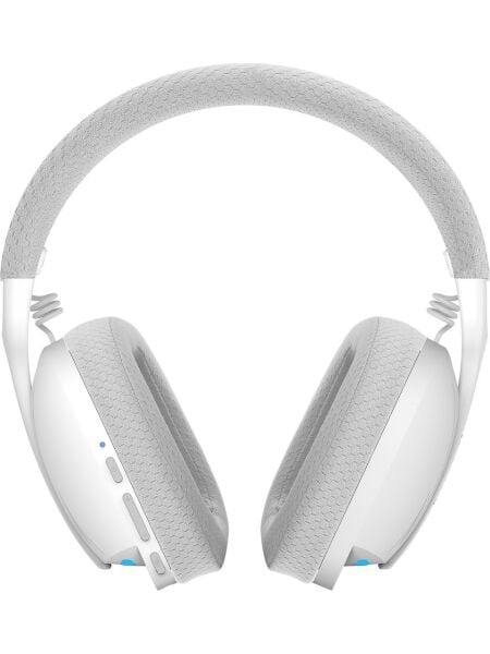 REDRAGON H878 SKULD PRO TRI-MODE KABLOSUZ 7.1 SURROUND AYDINLATMALI GAMING KULAKLIK BEYAZ-GRI