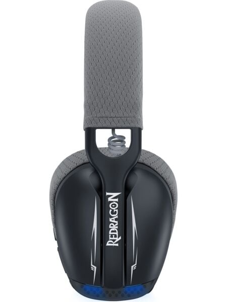 REDRAGON H878 SKULD PRO TRI-MODE KABLOSUZ 7.1 SURROUND AYDINLATMALI GAMING KULAKLIK SIYAH-GRI
