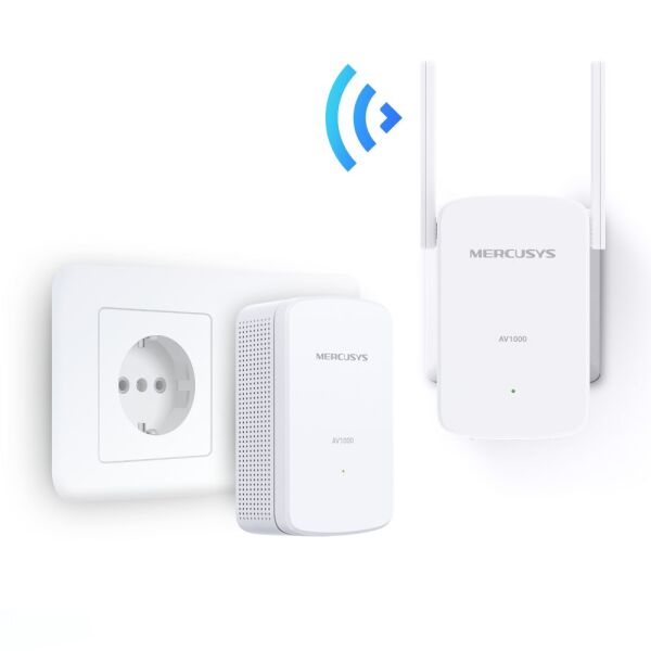 TP-Link Mercusys MP510 KIT AV1000 Gigabit Powerline Kablosuz Wİ-Fİ Kit