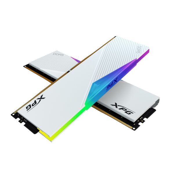 XPG Lancer RGB 64GB (2x32GB) DDR5 6400Mhz CL32 AX5U6400C3232G-DCLARWH Beyaz Dual Kit Ram