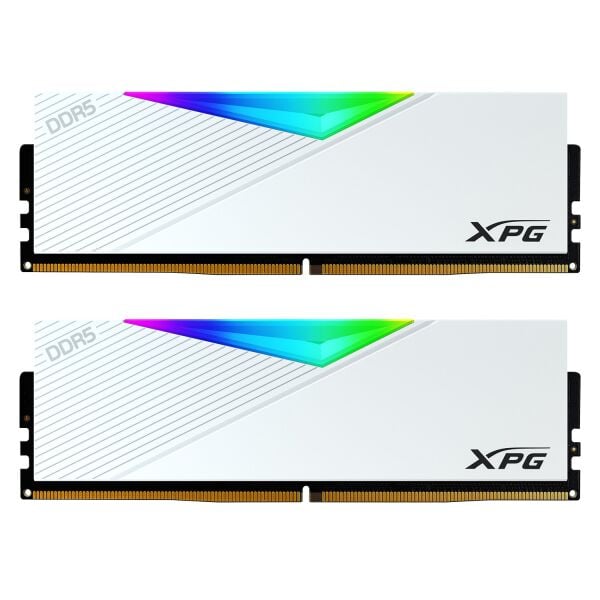 XPG Lancer RGB 64GB (2x32GB) DDR5 6400Mhz CL32 AX5U6400C3232G-DCLARWH Beyaz Dual Kit Ram