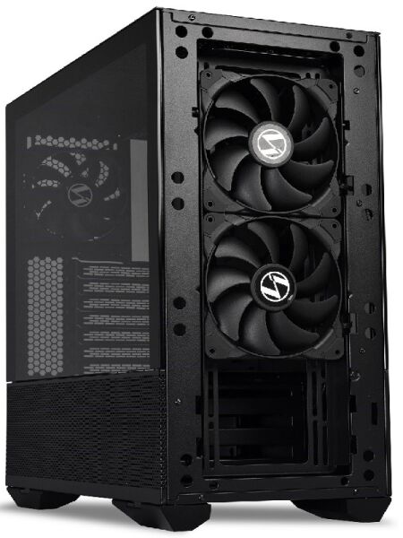 Lian Li LANCOOL II PERFORMANCE TEMPERLİ ÇOK YÖNLÜ FAN SEÇENEĞİ SİYAH OYUNCU KASASI