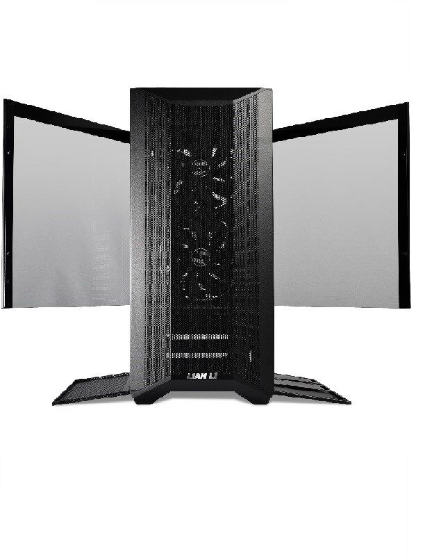 Lian Li LANCOOL II PERFORMANCE TEMPERLİ ÇOK YÖNLÜ FAN SEÇENEĞİ SİYAH OYUNCU KASASI