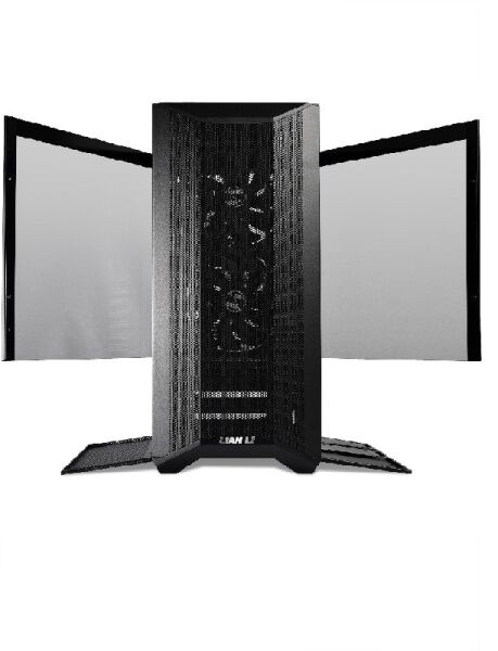 Lian Li LANCOOL II PERFORMANCE TEMPERLİ ÇOK YÖNLÜ FAN SEÇENEĞİ SİYAH OYUNCU KASASI