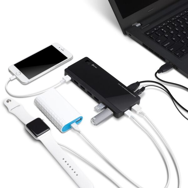 TP-Link UH720 USB 3.0 7 Port Hub Usb  Çoklayıcı