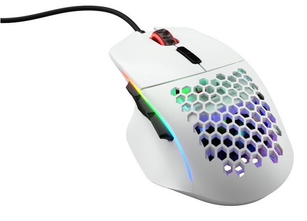 Glorious Model  I Kablolu Mat Beyaz  RGB Oyuncu Mouse GLO-MS-I-MW
