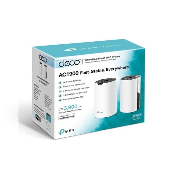 Tp-Link Deco S7 2'li Paket AC1900 Tüm Ev Mesh Wi-Fi Sistemi