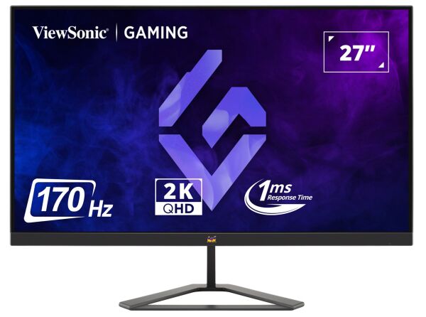 VIEWSONIC 27'' VX2758A-2K-PRO 1MS 170HZ  HDMI DP HDR10 IPS 2K QHD GAMING MONITOR