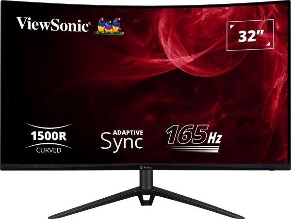 Viewsonic 32’’ VX3218-PC-MHDJ Full HD 1ms 165Hz AMD Freesync Premium Yükseklik Ayarlı Gaming Monitör