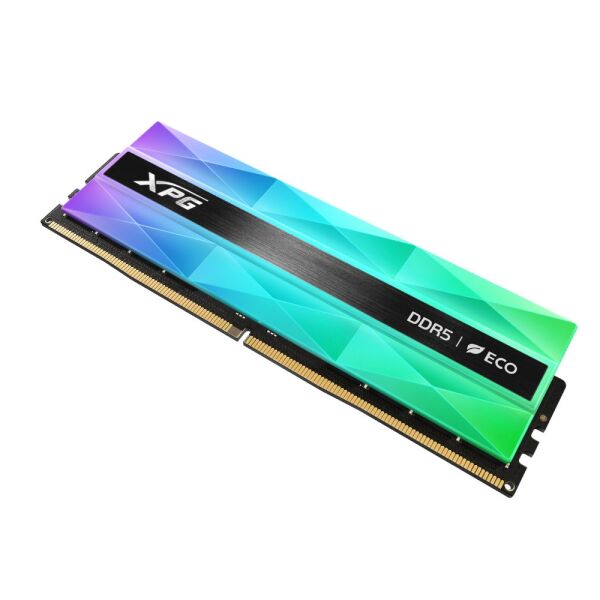 XPG Lancer Neon 32GB (2x16GB) DDR5 6400Mhz RGB CL32 AX5U6400C3216G-DCLANRSG Dual Kit Ram