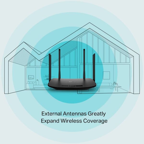 TP-Link Archer VR300 AC 1200 Mbps Wireless /VDSL/ADSL Modem Router