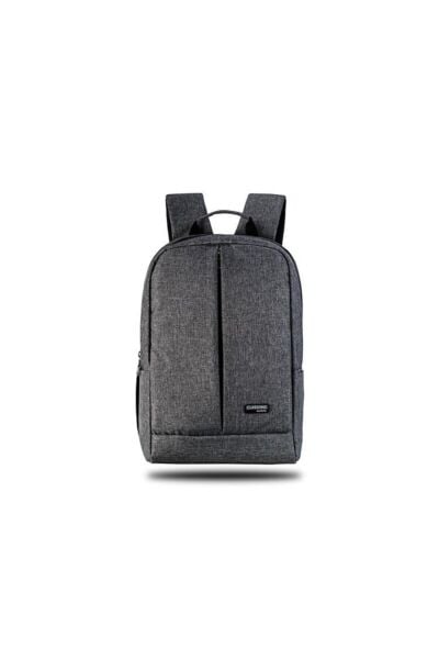 BP-Z204 Zaino Serisi 15,6 inç Uyumlu Su Geçirmez, Laptop Notebook Sırt Çantası-Gri