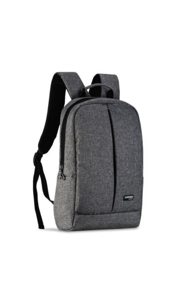 BP-Z204 Zaino Serisi 15,6 inç Uyumlu Su Geçirmez, Laptop Notebook Sırt Çantası-Gri
