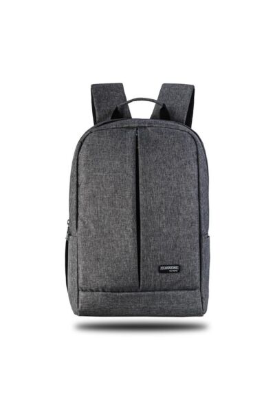 BP-Z204 Zaino Serisi 15,6 inç Uyumlu Su Geçirmez, Laptop Notebook Sırt Çantası-Gri