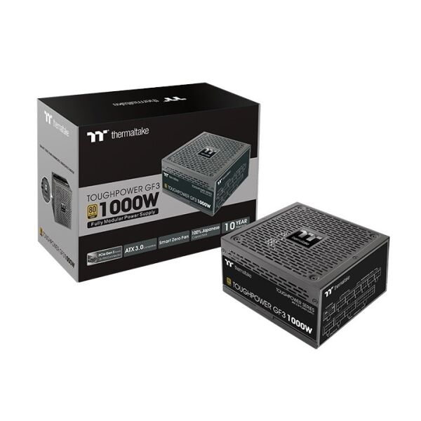Thermaltake Toughpower GF3 1000W 80+ Gold PCIe Gen 5.0, ATX 3.0, Full Modüler 14cm Güç Kaynağı PS-TPD-1000FNFAGx-4