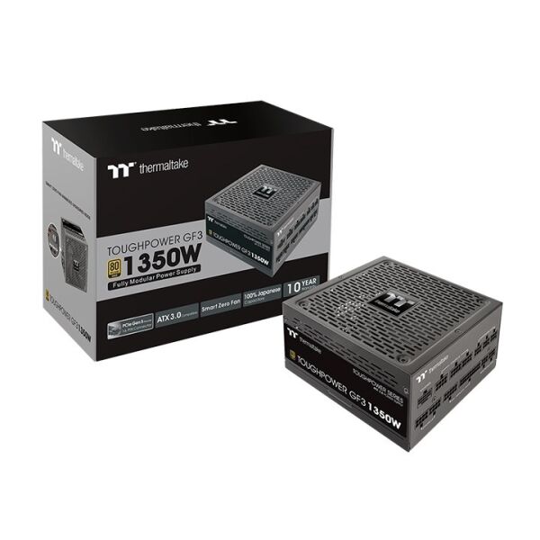 Thermaltake Toughpower GF3 1350W 80+ Gold PCIe Gen 5.0, ATX 3.0, Full Modüler 14cm Güç Kaynağı PS-TPD-1350FNFAGx-4