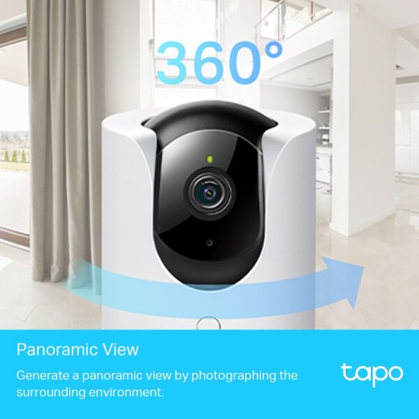 TP-Link Tapo C225 2K QHD Gece Görüşlü 512 GB Micro SD Destekli Wi-Fi Güvenlik Kamerası