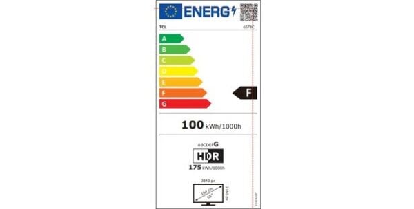 TCL 65T8CGTV 4K QLED 65'' 144HZ GOOGLE TV