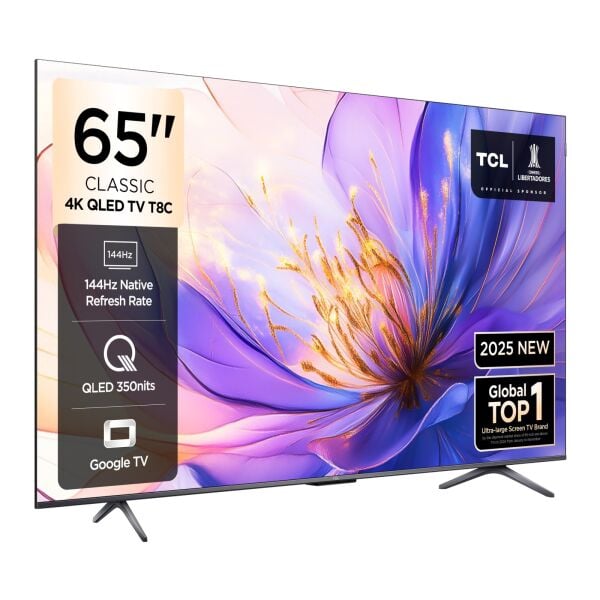 TCL 65T8CGTV 4K QLED 65'' 144HZ GOOGLE TV