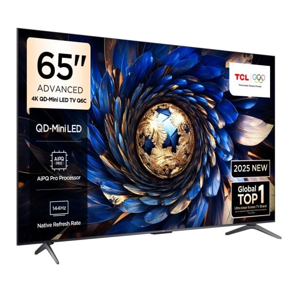 TCL 65Q6CGTV 4K QD-MINI LED 65'' 144HZ GOOGLE TV