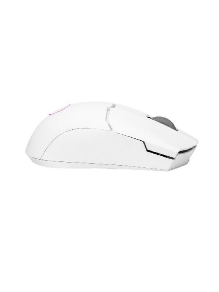 COOLER MASTER MM712 58GR KABLOSUZ 2.4G/BT ULTRA HAFİF BEYAZ RGB OYUNCU MOUSE