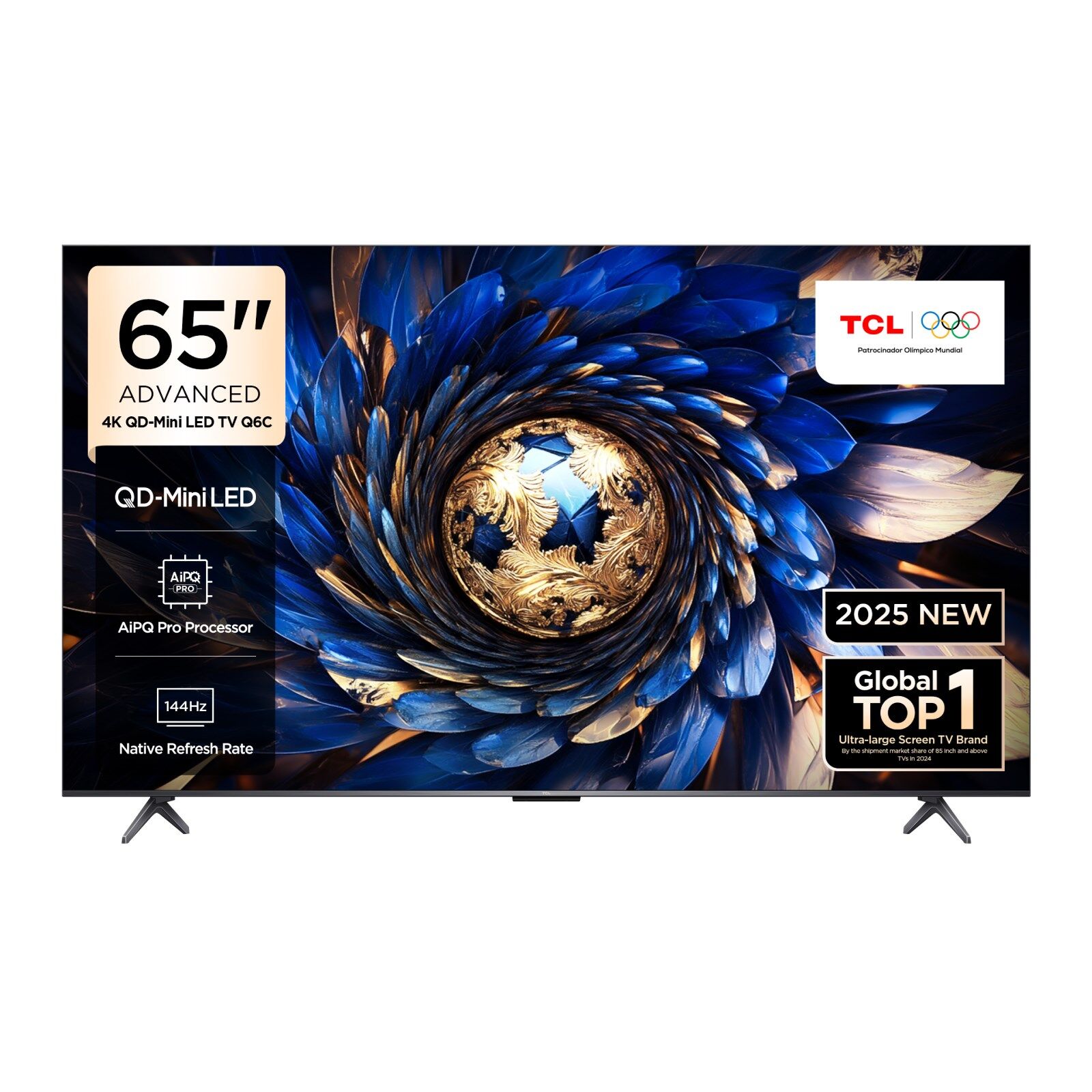 TCL 65Q6CGTV 4K QD-MINI LED 65'' 144HZ GOOGLE TV
