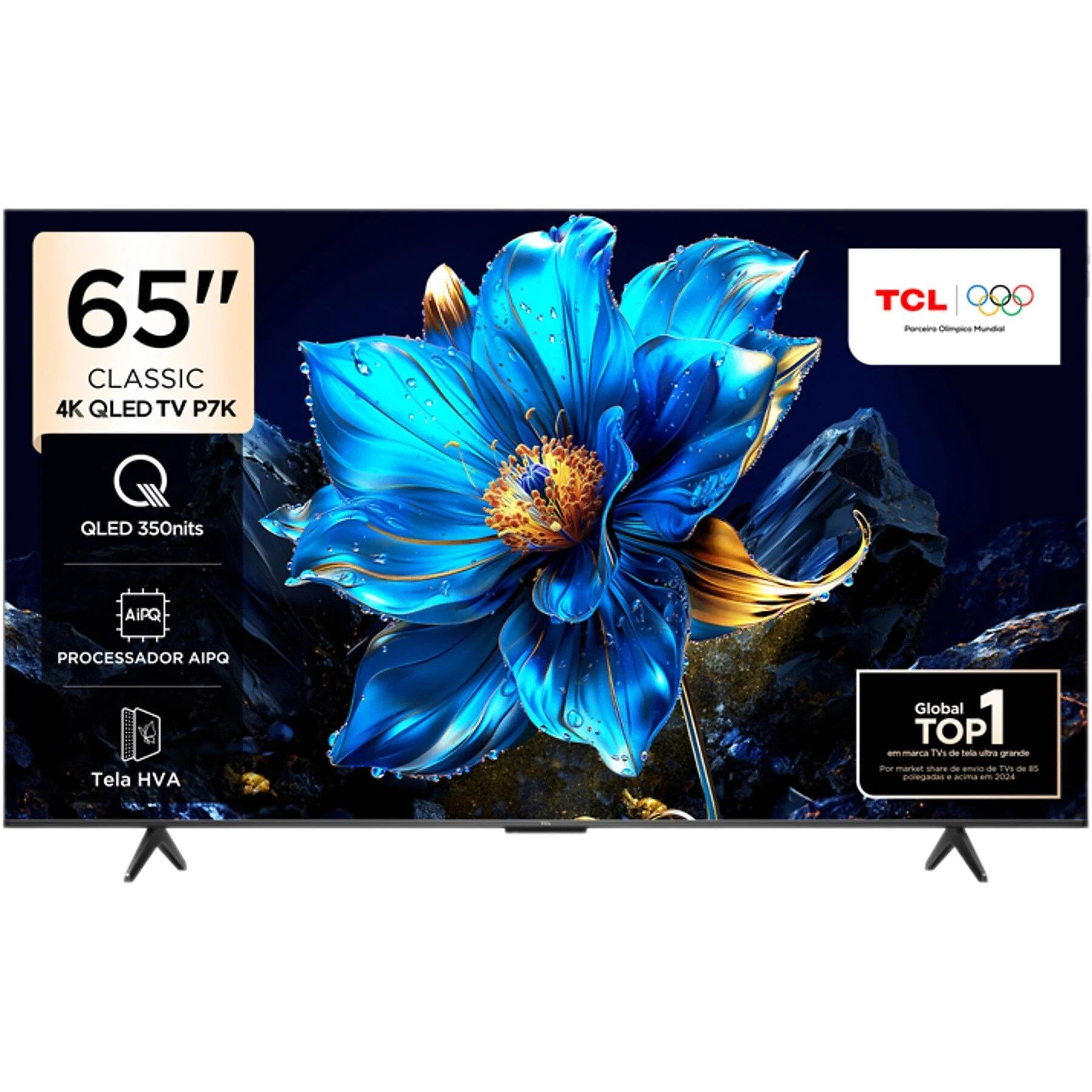TCL 65P7K  4K UHD 65'' QLED GOOGLE TV