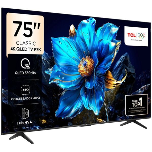 TCL 75P7K 4K UHD 75'' QLED GOOGLE TV