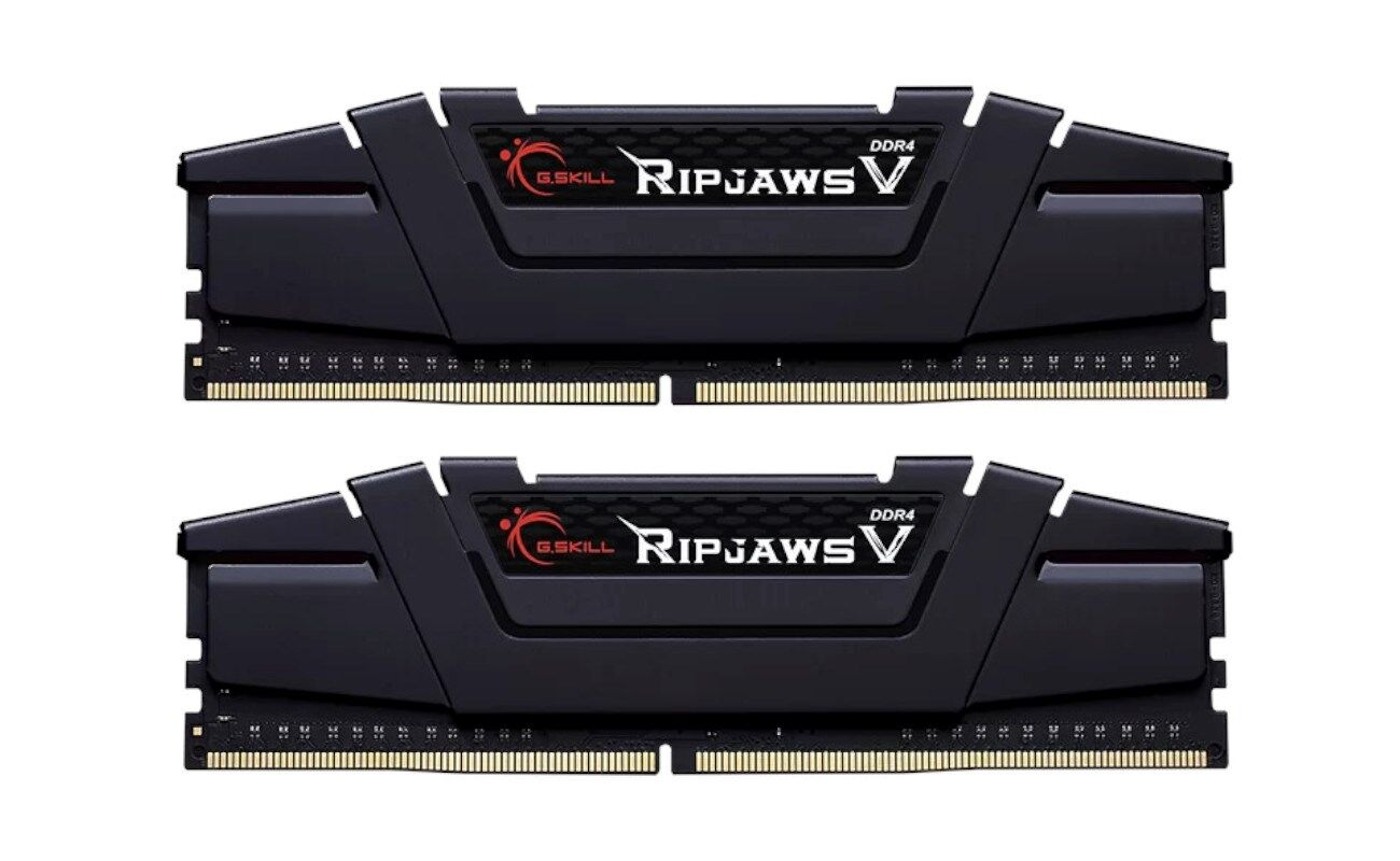 GSKILL RipjawsV 32GB (2X16GB) DDR4-4400Mhz CL19 1.50V F4-4400C19D-32GVK Dual Kit Ram
