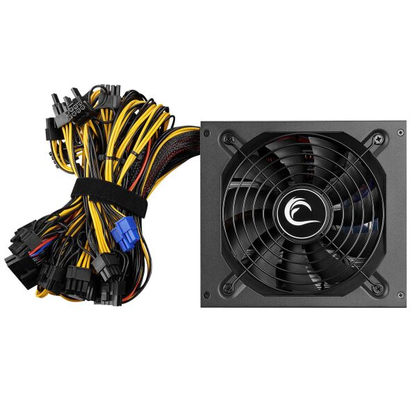 RAMPAGE BTC-1650 1650W 16* (6+2P)PCI EXP KABLOLU 14 CM FANLI BITCOIN POWER SUPPLY