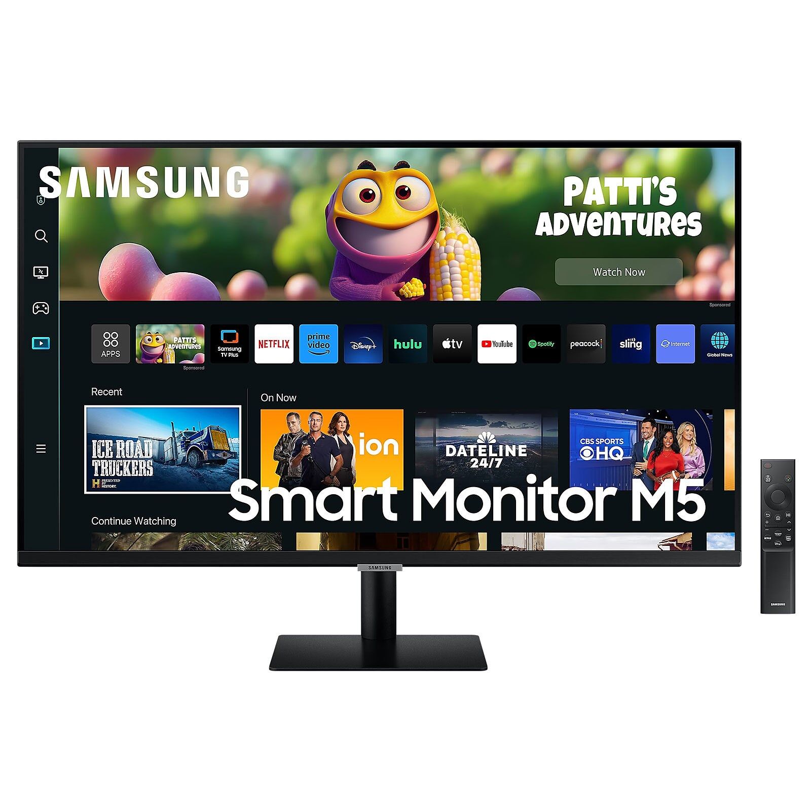 SAMSUNG M5 LS32CM500EUXUF 32'' 4Ms 60Hz FHD HDR10 SMART SİYAH MONİTÖR