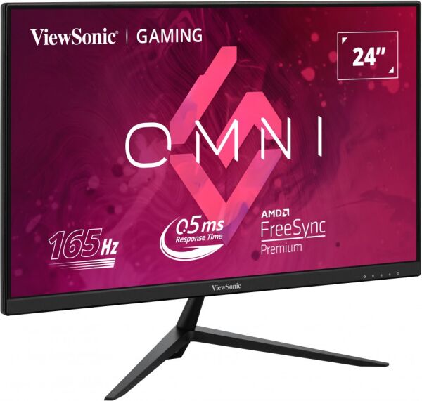VIEWSONIC 23.8'' VX2428J 0.5MS 165HZ IPS FHD HDMI DP 3KENAR CERCEVESIZ FREESYNC GAMING MONITOR