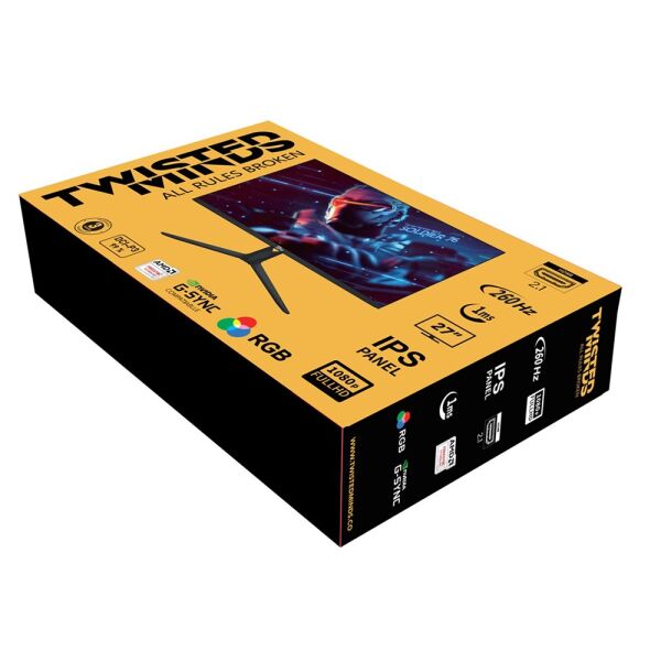 TWISTED MINDS 27 TM27PG FHD 260Hz 1MS HDMI DP FREESYNC/GSYNC RGB NANO IPS GAMING MONİTÖR